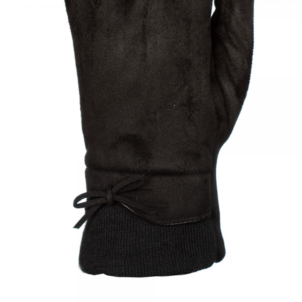 Γυναικεία γάντια Filia μαύρα, 2 - Kalapod.gr